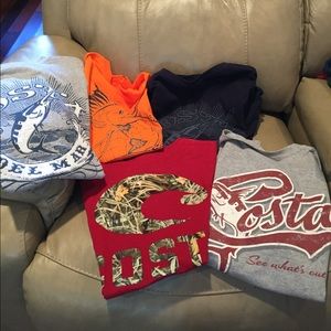 Men's small Costa tshirts (5)